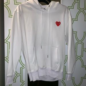 CDG White Sweatshirt